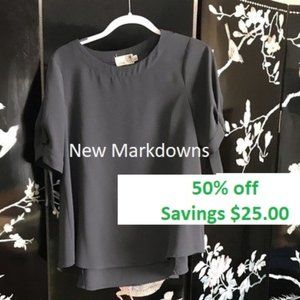 🐢Dark Forest green top.